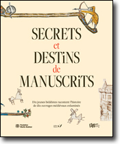 Secrets et destins de manuscrits<br/>Dix jeunes bédéistes racontent l’histoire<br/>de dix ouvrages médiévaux enluminés